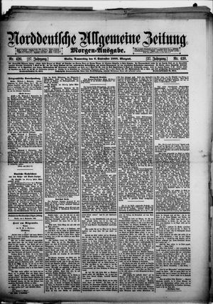 Norddeutsche allgemeine Zeitung vom 06.09.1888