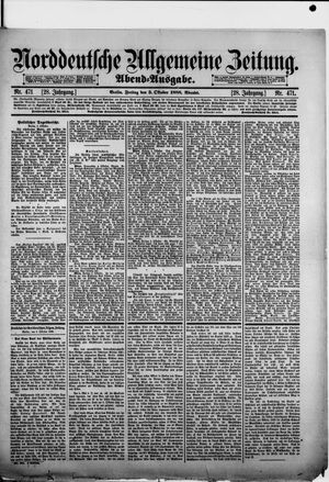 Norddeutsche allgemeine Zeitung vom 05.10.1888