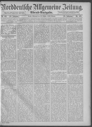 Norddeutsche allgemeine Zeitung vom 17.10.1888