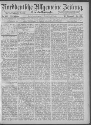 Norddeutsche allgemeine Zeitung vom 18.10.1888