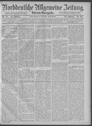 Norddeutsche allgemeine Zeitung vom 19.10.1888