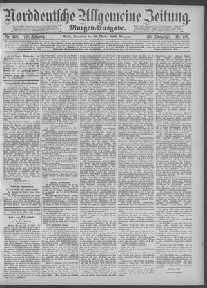 Norddeutsche allgemeine Zeitung vom 20.10.1888