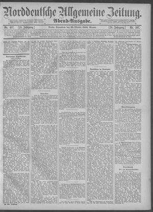 Norddeutsche allgemeine Zeitung vom 20.10.1888