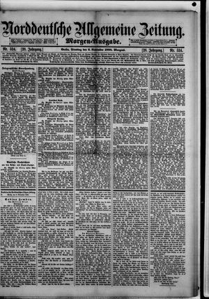 Norddeutsche allgemeine Zeitung on Nov 6, 1888