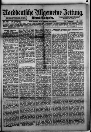 Norddeutsche allgemeine Zeitung vom 07.11.1888