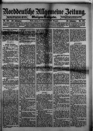 Norddeutsche allgemeine Zeitung vom 09.11.1888