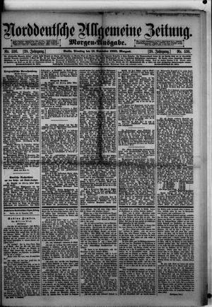 Norddeutsche allgemeine Zeitung on Nov 13, 1888