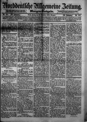 Norddeutsche allgemeine Zeitung vom 23.11.1888