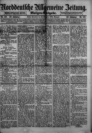 Norddeutsche allgemeine Zeitung vom 24.11.1888