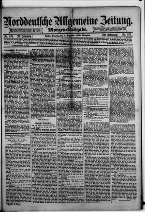 Norddeutsche allgemeine Zeitung vom 04.12.1888