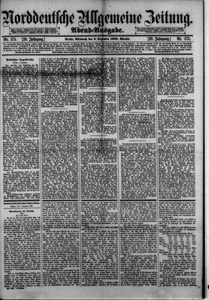Norddeutsche allgemeine Zeitung vom 05.12.1888
