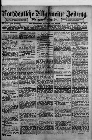 Norddeutsche allgemeine Zeitung vom 06.12.1888