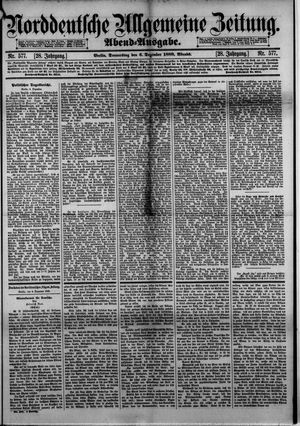 Norddeutsche allgemeine Zeitung vom 06.12.1888