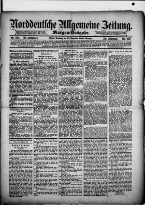 Norddeutsche allgemeine Zeitung vom 18.12.1888