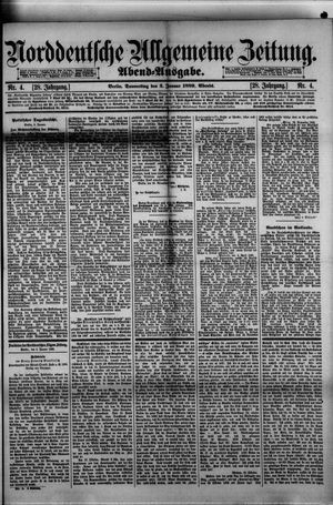Norddeutsche allgemeine Zeitung on Jan 3, 1889