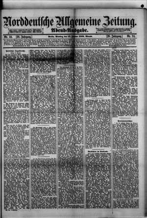 Norddeutsche allgemeine Zeitung on Jan 16, 1889