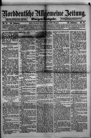 Norddeutsche allgemeine Zeitung vom 19.01.1889