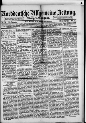 Norddeutsche allgemeine Zeitung vom 16.02.1889