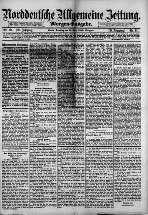 Norddeutsche allgemeine Zeitung on Mar 19, 1889
