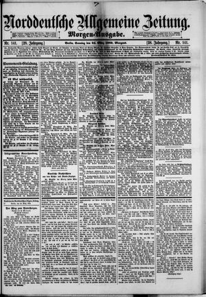 Norddeutsche allgemeine Zeitung vom 24.03.1889
