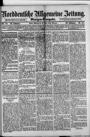 Norddeutsche allgemeine Zeitung vom 27.03.1889