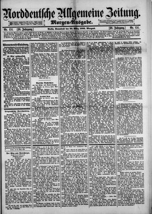 Norddeutsche allgemeine Zeitung vom 30.03.1889