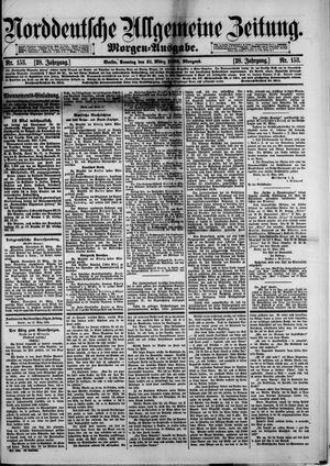 Norddeutsche allgemeine Zeitung vom 31.03.1889