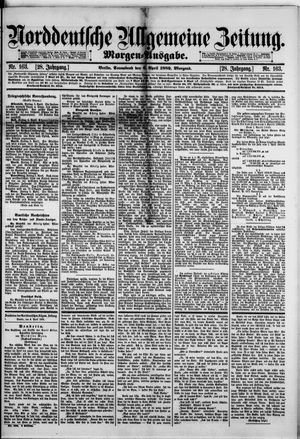 Norddeutsche allgemeine Zeitung vom 06.04.1889