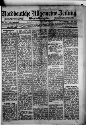 Norddeutsche allgemeine Zeitung vom 02.05.1889