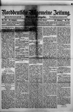 Norddeutsche allgemeine Zeitung vom 14.05.1889