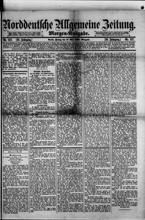 Norddeutsche allgemeine Zeitung on May 17, 1889