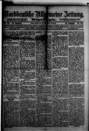 Norddeutsche allgemeine Zeitung vom 24.05.1889