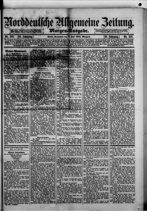 Norddeutsche allgemeine Zeitung vom 08.06.1889