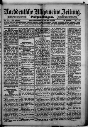 Norddeutsche allgemeine Zeitung vom 15.06.1889