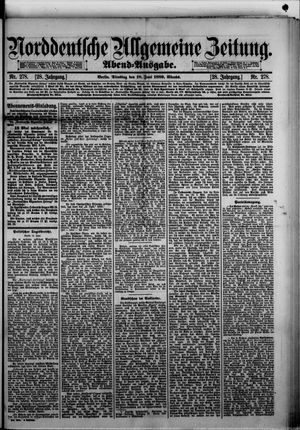 Norddeutsche allgemeine Zeitung on Jun 18, 1889