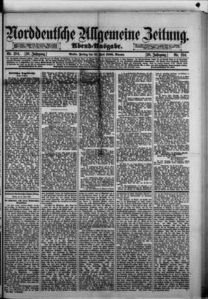 Norddeutsche allgemeine Zeitung vom 21.06.1889