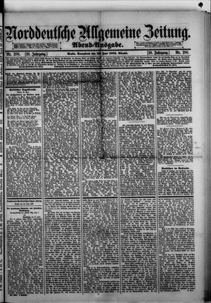 Norddeutsche allgemeine Zeitung vom 22.06.1889