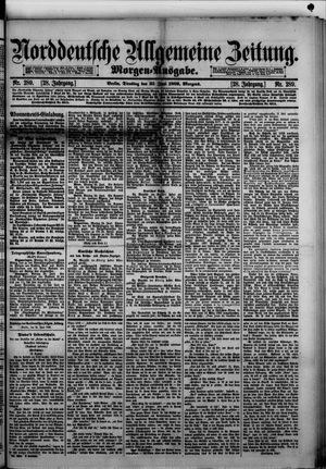 Norddeutsche allgemeine Zeitung vom 25.06.1889