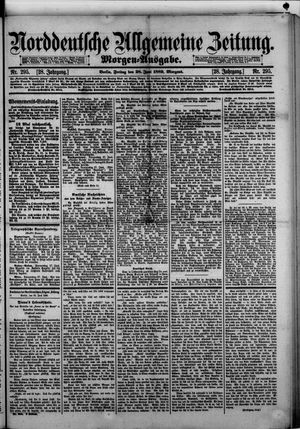 Norddeutsche allgemeine Zeitung on Jun 28, 1889
