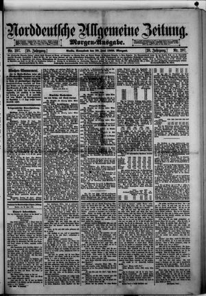 Norddeutsche allgemeine Zeitung vom 29.06.1889