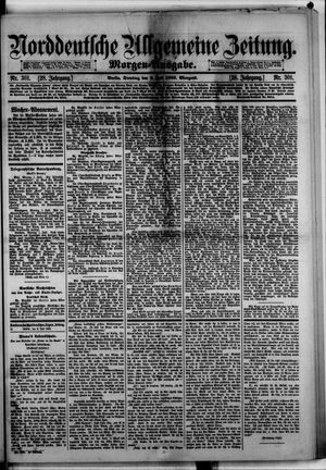Norddeutsche allgemeine Zeitung on Jul 2, 1889