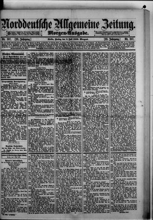 Norddeutsche allgemeine Zeitung on Jul 5, 1889