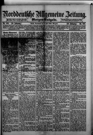 Norddeutsche allgemeine Zeitung vom 06.07.1889
