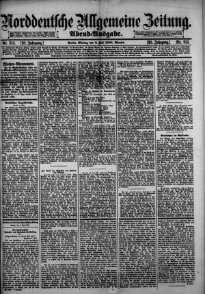 Norddeutsche allgemeine Zeitung vom 08.07.1889