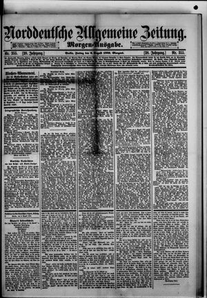 Norddeutsche allgemeine Zeitung on Aug 2, 1889