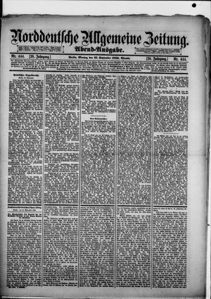 Norddeutsche allgemeine Zeitung vom 23.09.1889