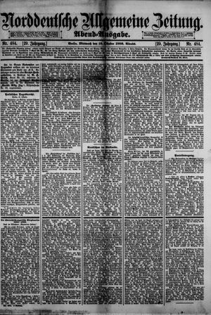 Norddeutsche allgemeine Zeitung vom 16.10.1889
