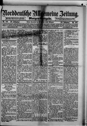 Norddeutsche allgemeine Zeitung vom 19.10.1889