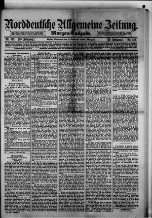 Norddeutsche allgemeine Zeitung vom 02.11.1889