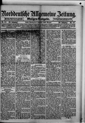 Norddeutsche allgemeine Zeitung vom 05.11.1889